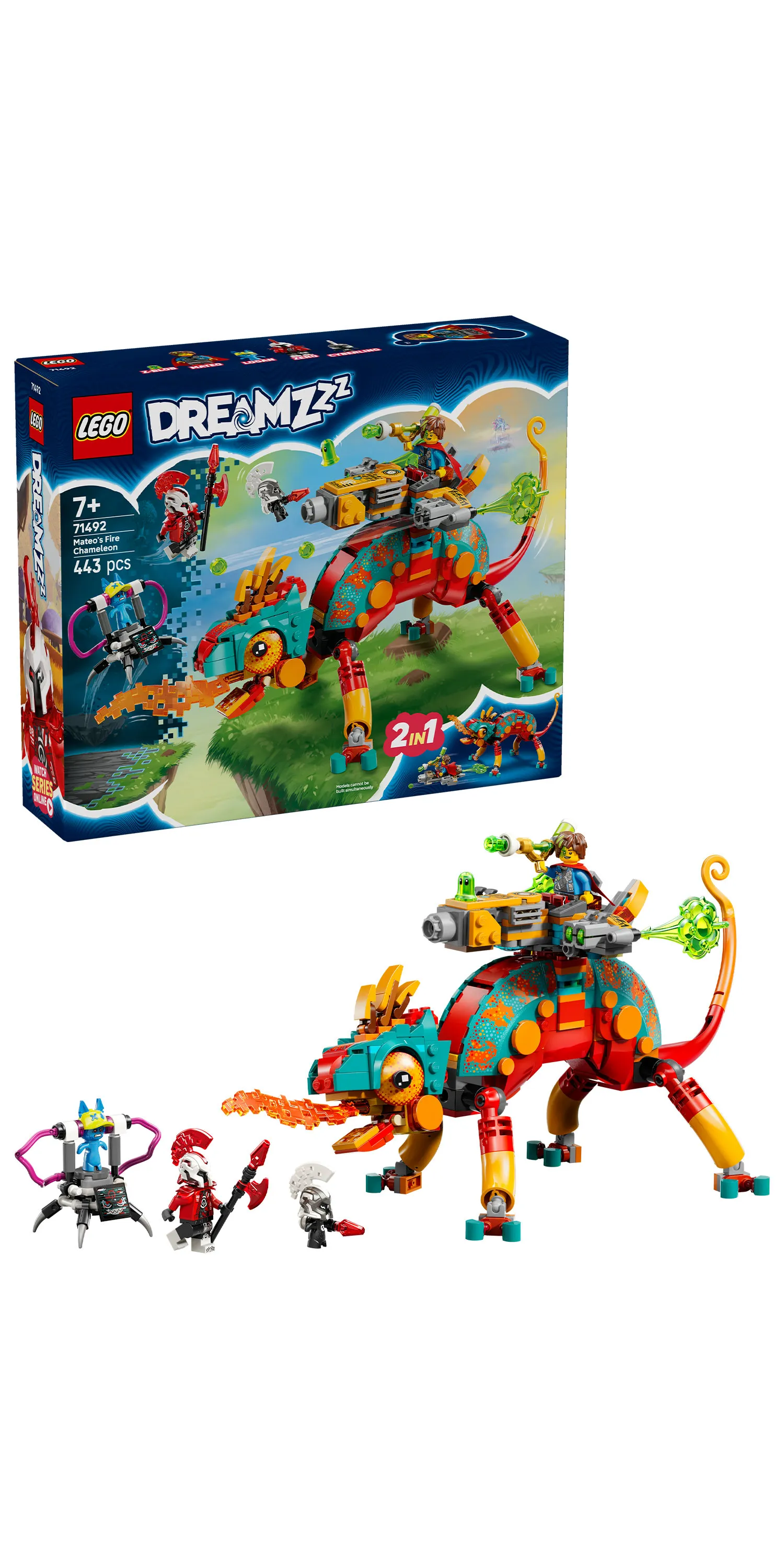 LEGO DREAMZzz Mateon tulikameleontti 71492
