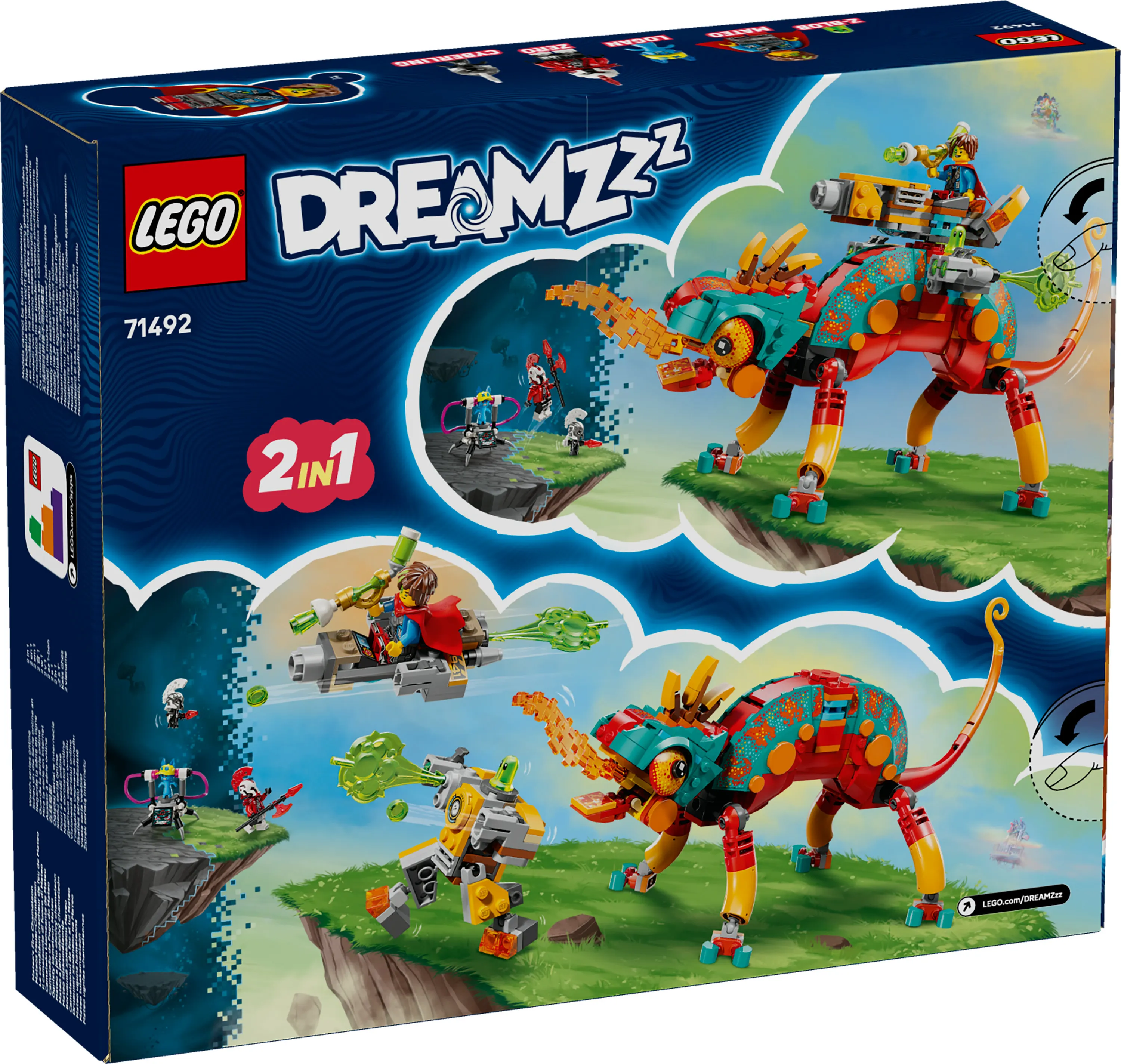 LEGO DREAMZzz Mateon tulikameleontti 71492