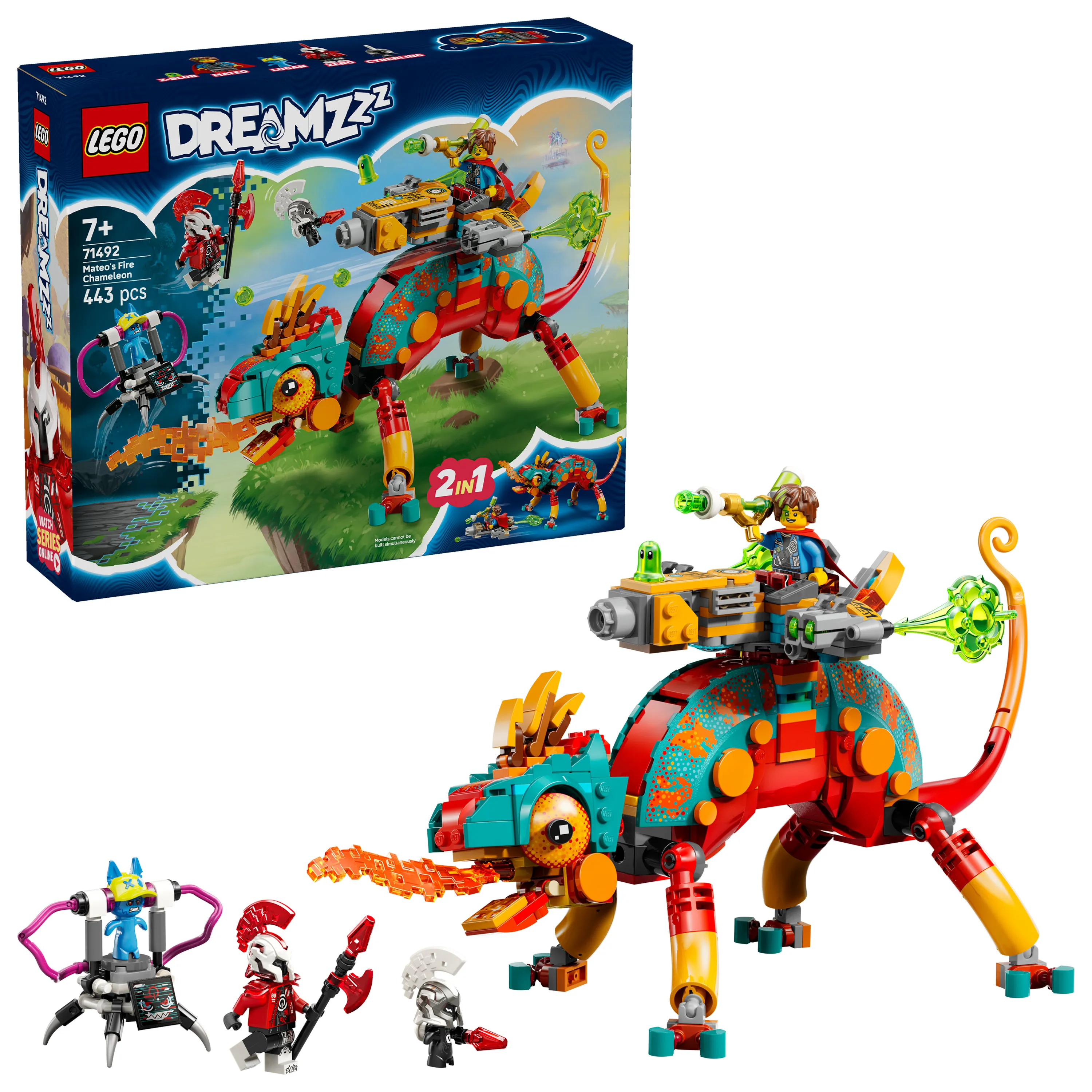 LEGO DREAMZzz Mateon tulikameleontti 71492