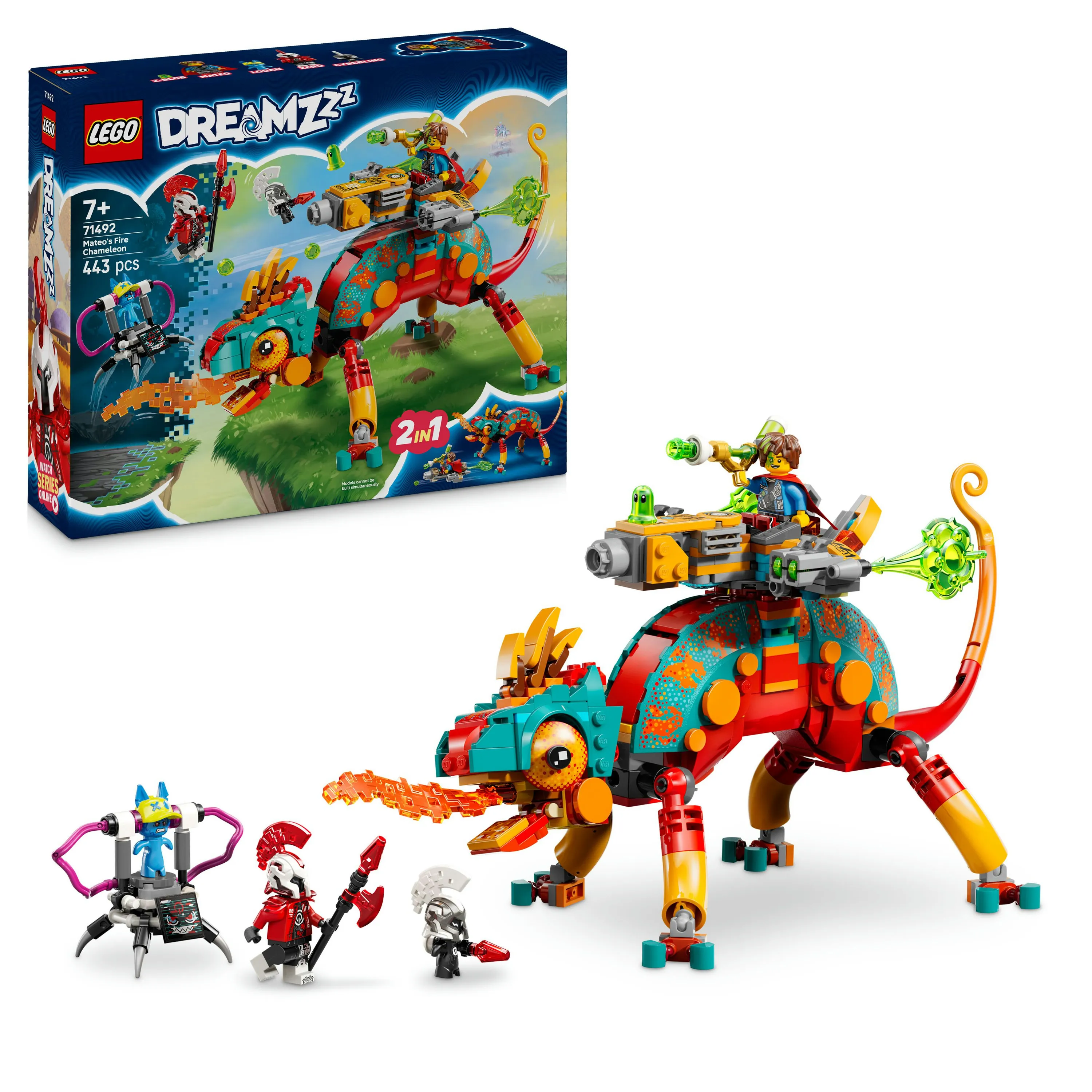 LEGO DREAMZzz Mateon tulikameleontti 71492