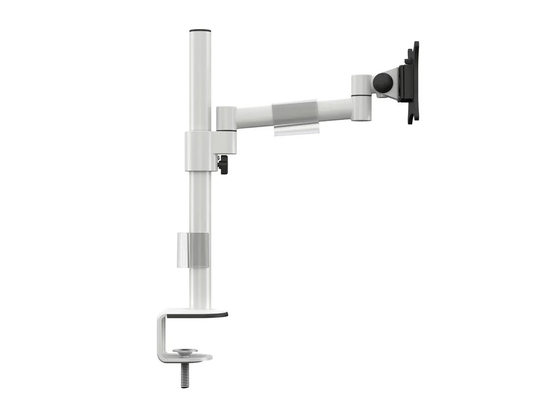 Multibrackets M VESA Deskmount Officeline Single -näyttövarsi, valkoinen, 15"-30", 7.5kg