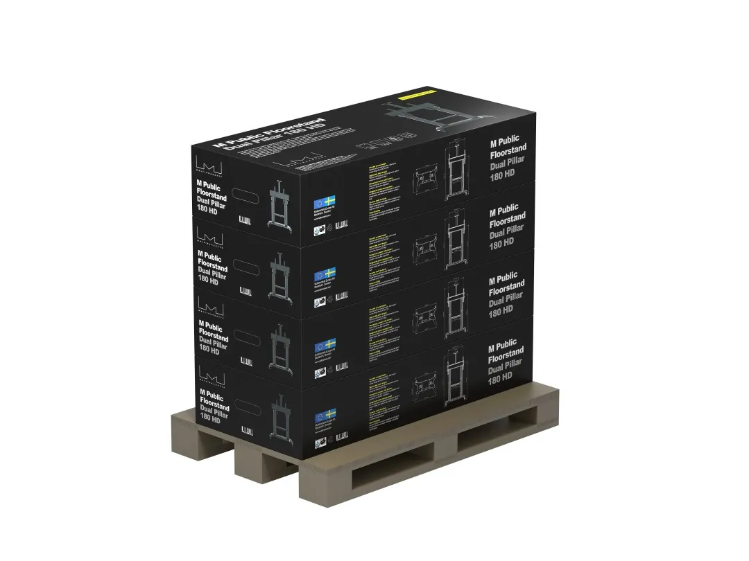 M Public Floorstand Dual Pillar 180 HD