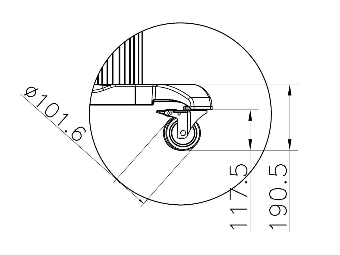 M Public Floorstand Dual Pillar 180 HD