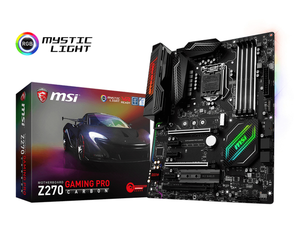 MSI Z270 GAMING PRO CARBON, ATX -emolevy