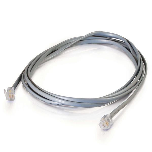 Cbl/10m RJ11 6P4C Straight Modular Cable