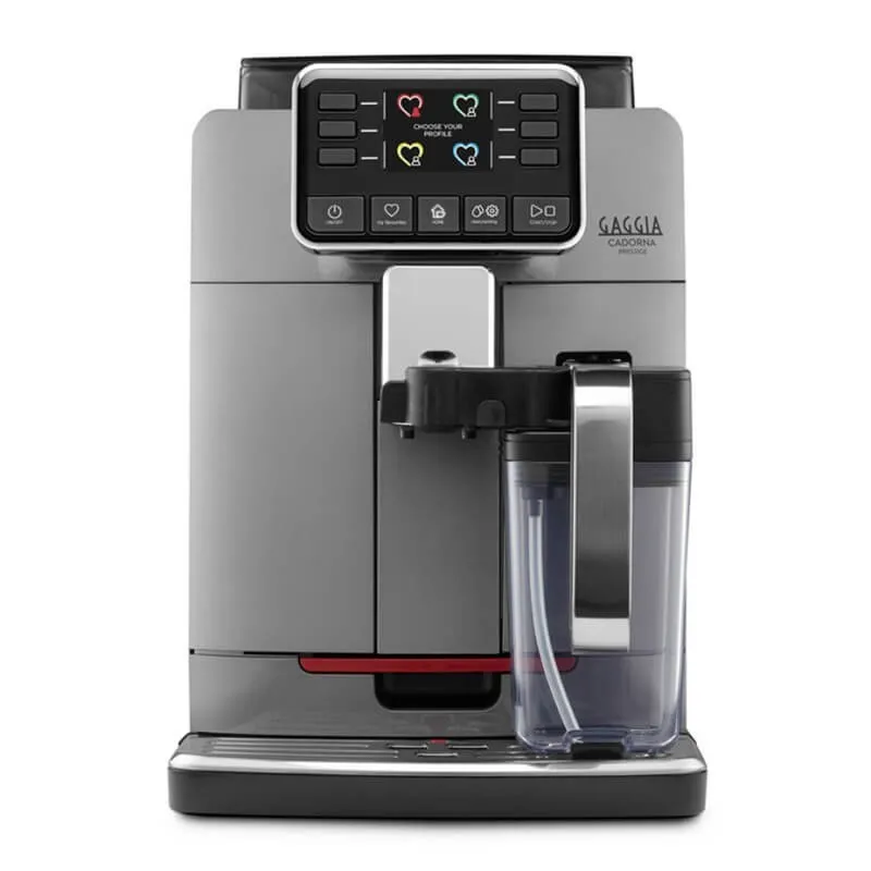 Gaggia Cadorna Prestige Fully Automatic Espresso Machine, Black, Stainless Steel