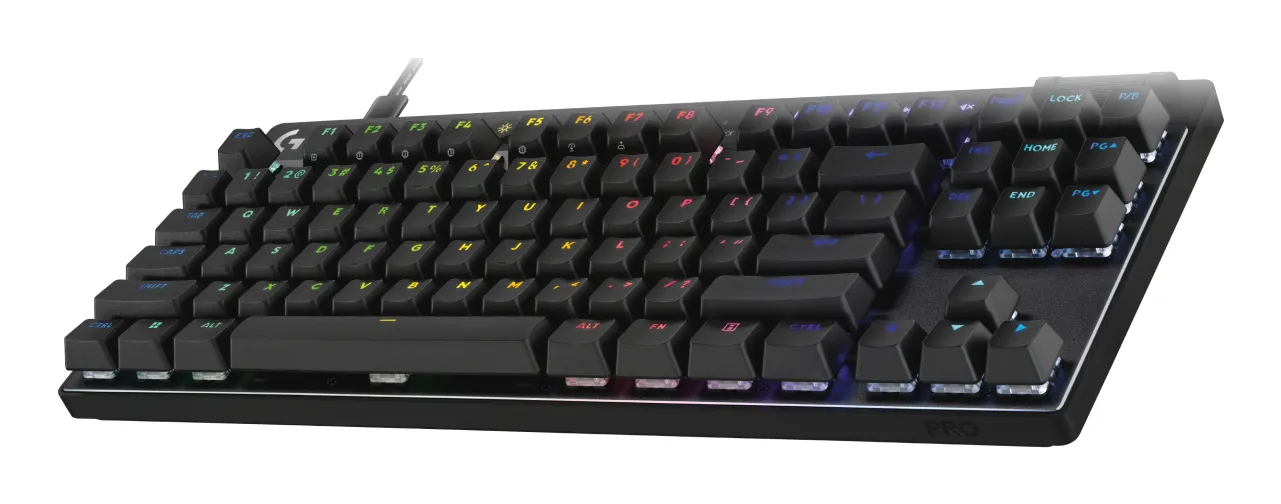 Logitech Pro X TKL Rapid - gaming keyboard, black