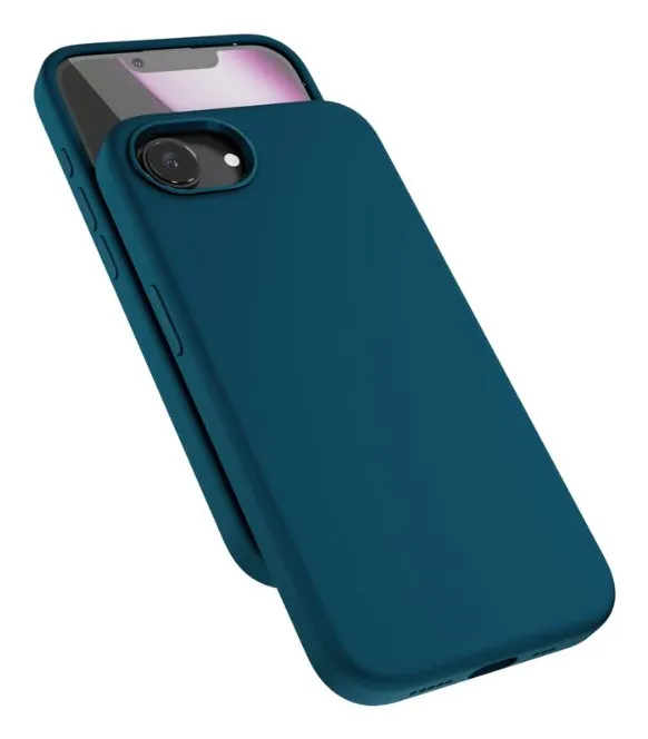 Epico Mag+ Silicone Case Pro iPhone 16e - petrol blue