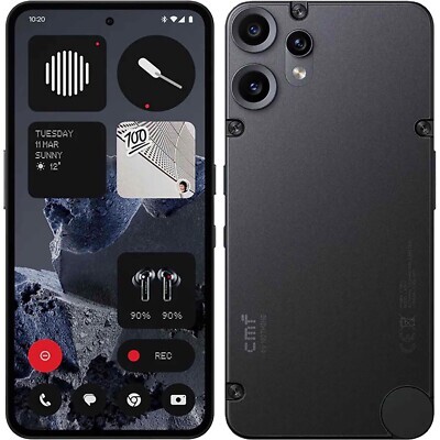 Nothing CMF Phone 2 Pro 8/128 Gt -puhelin, musta