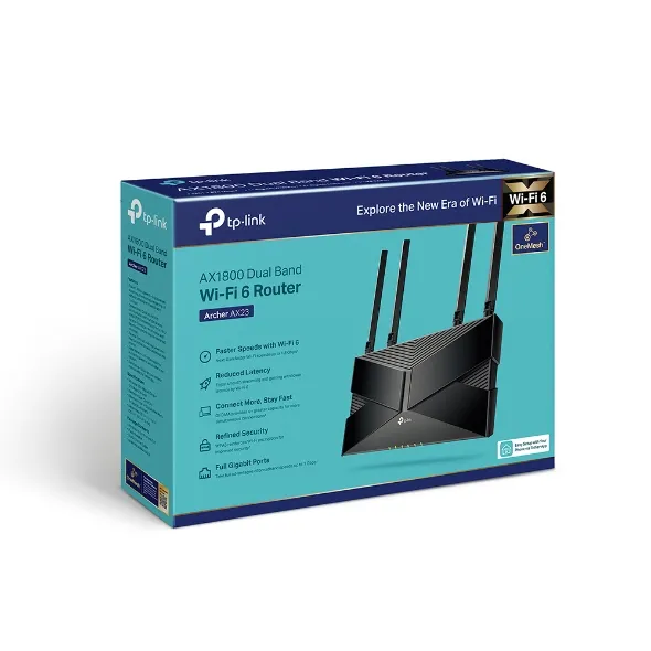 TP-Link Archer AX1800 Dual-Band Wi-Fi 6 Router Dual-Band - Wi-Fi 6 router
