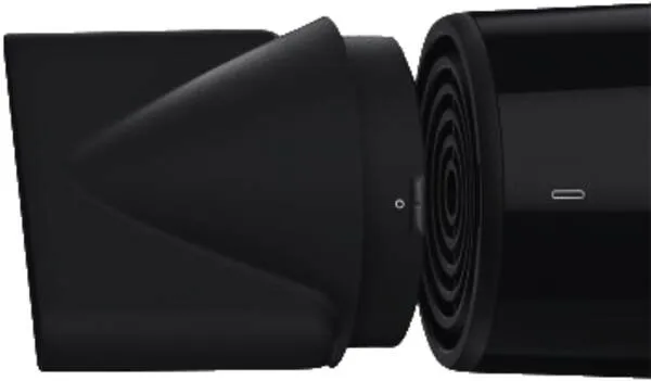 Braun HD4.1 BRHD410E, 2200 W h&aring;rf&ouml;n, svart