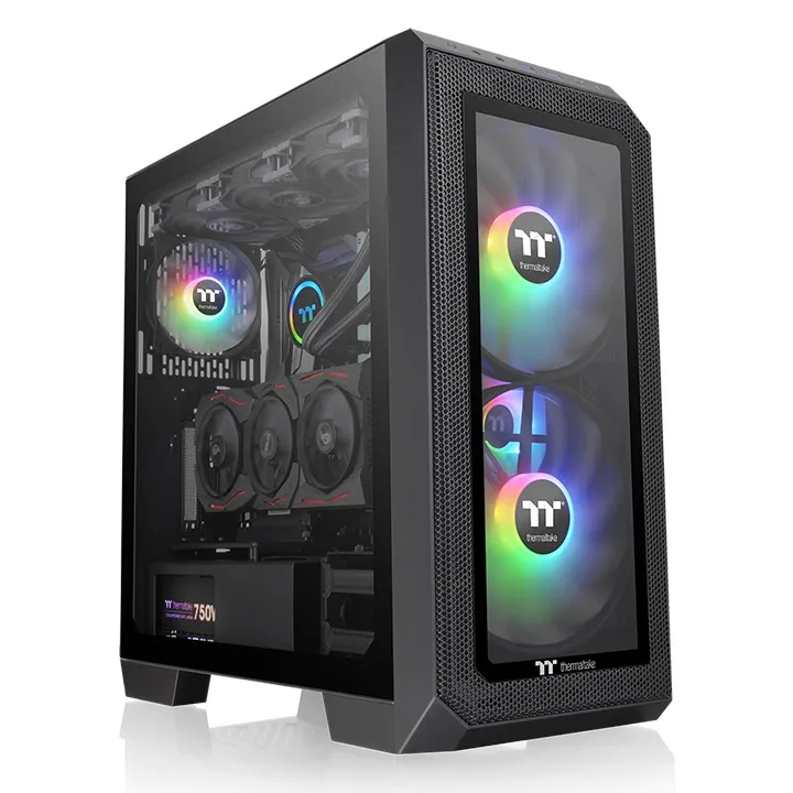 Thermaltake View 300 MX - Mid Tower case, window, Black
