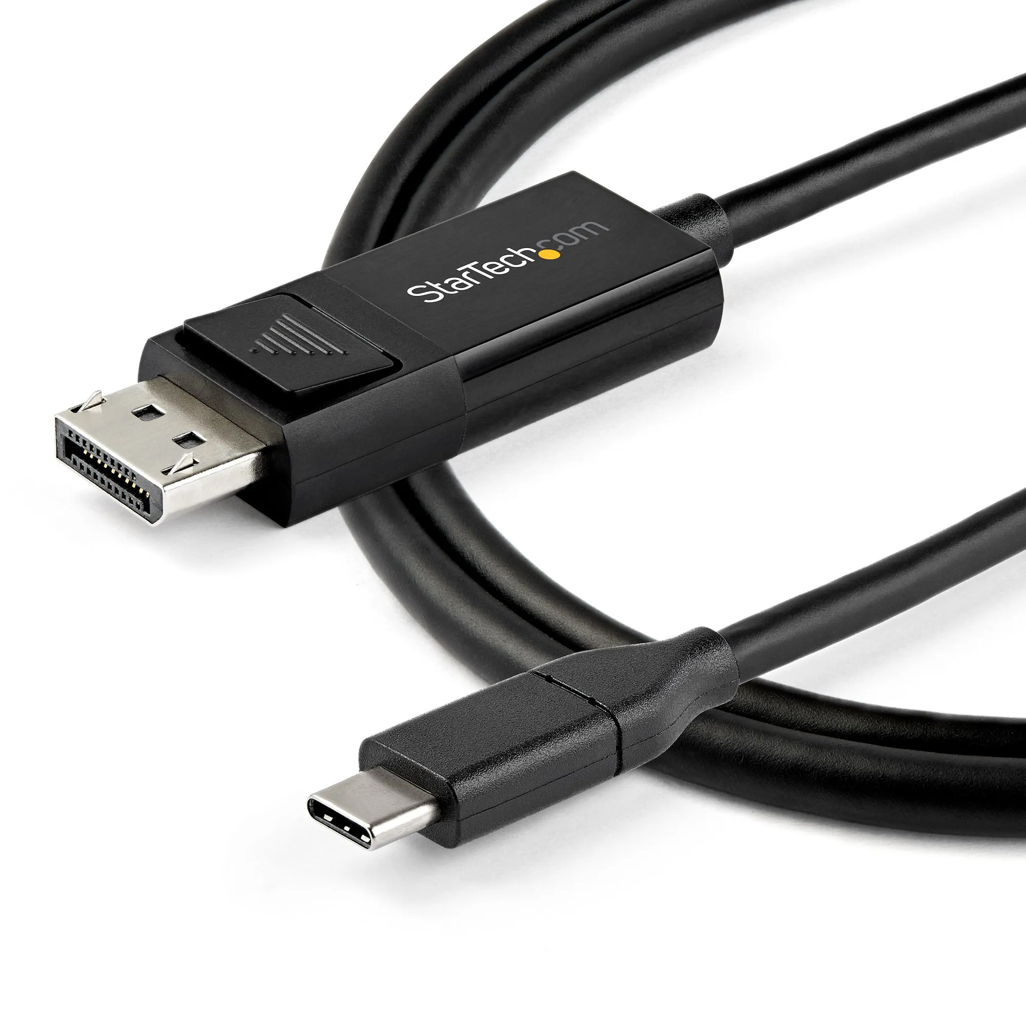 STARTECH.COM 6.6ft.2m USB C to DisplayPort 1.4 Cable Bidirectional8K 30 HBR3 Thunderbolt 3 /USB-C AdapterCable STARTECH.COM 6.6ft.2m USB C to DisplayPort 1.4 Cable Bidirectional8K 30 HBR3 Thunderbolt 3 /USB-C AdapterCable