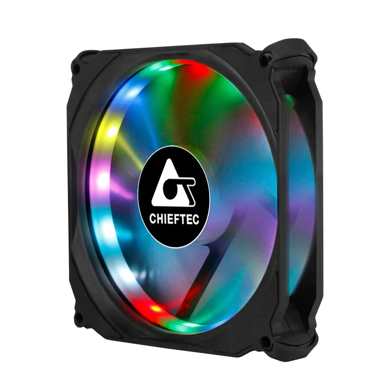 CHIEFTEC Tornado RGB Retail, 120mm - case fan, black