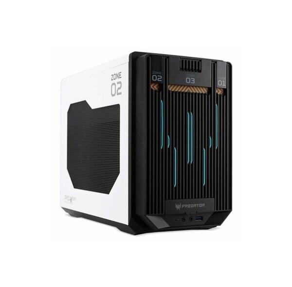Acer Predator MI900 Mini-ITX Case with RGB lighting, White