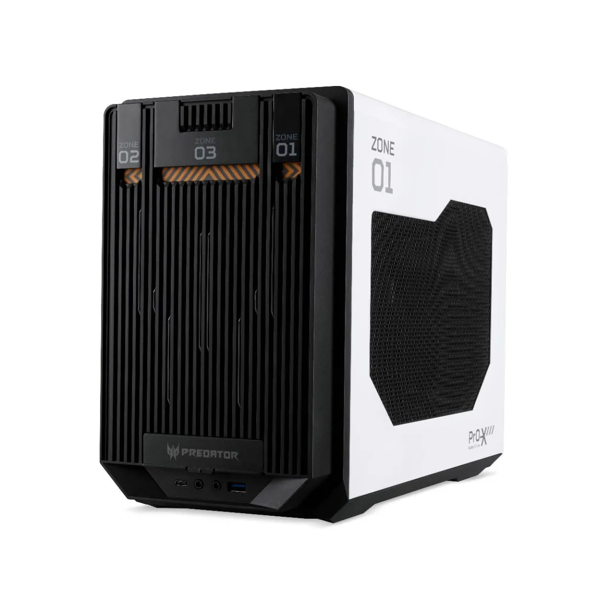 Acer Predator MI900 Mini-ITX Case with RGB lighting, White