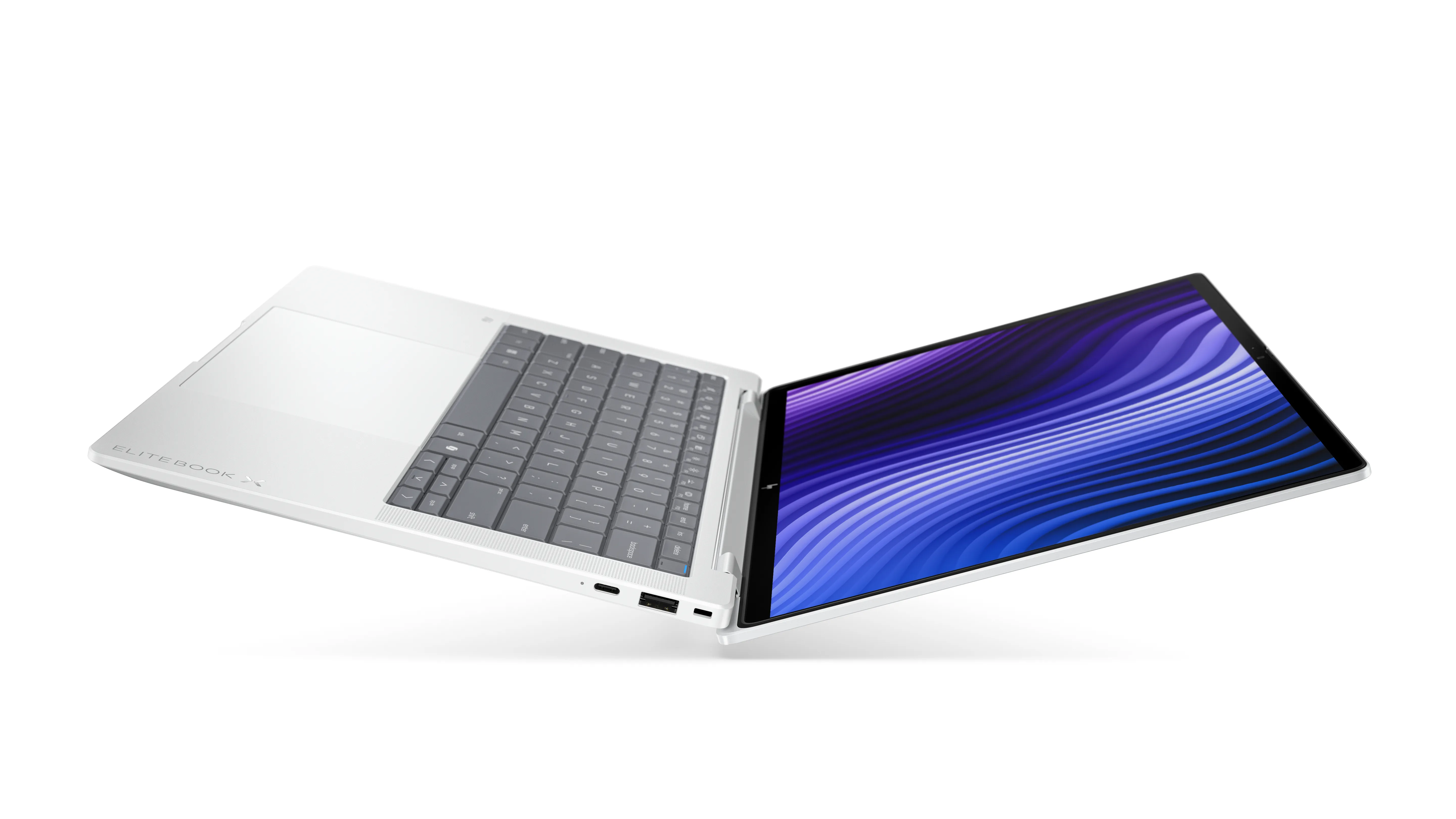 HP EliteBook 8 G2a 14.0" Ryzen AI 5 435, 16 GB, 512 GB, Win 11 Pro - b&auml;rbar dator, glacier silver