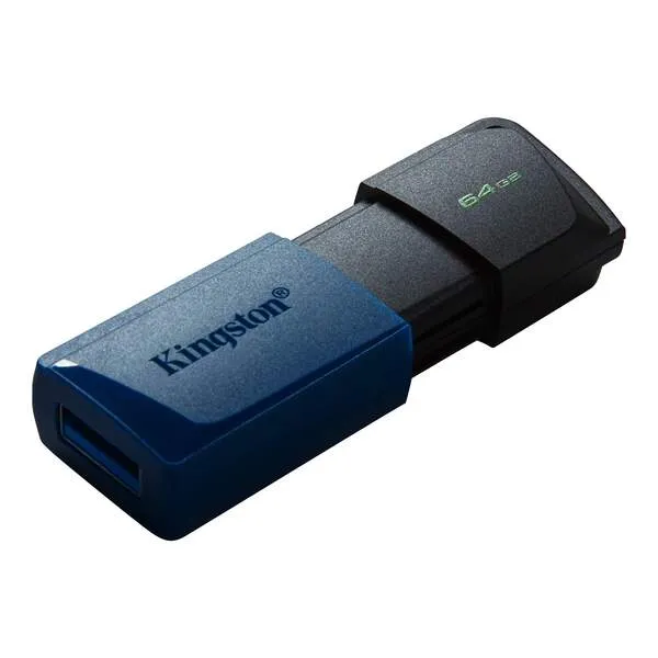 Kingston DataTraveler Exodia M 64 GB USB 3.2 Gen 1 - USB-minne, Svart/Blå