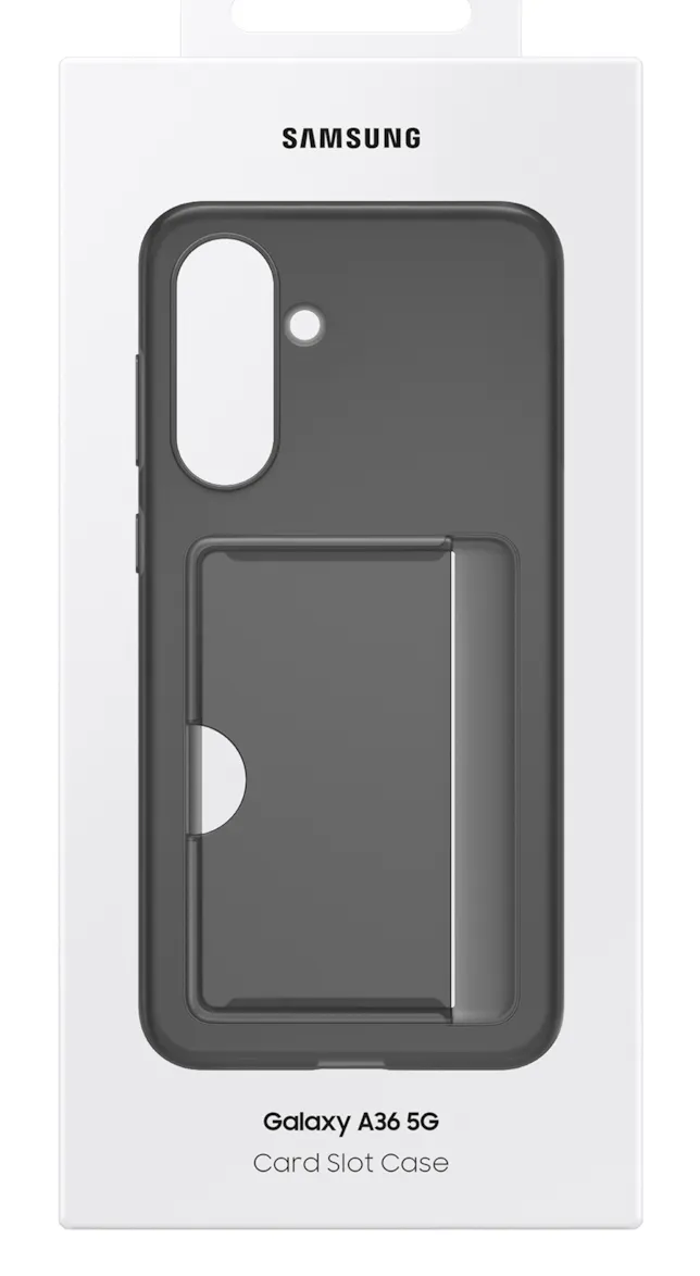 Samsung Galaxy A36 Card Slot Case - fodral, Svart