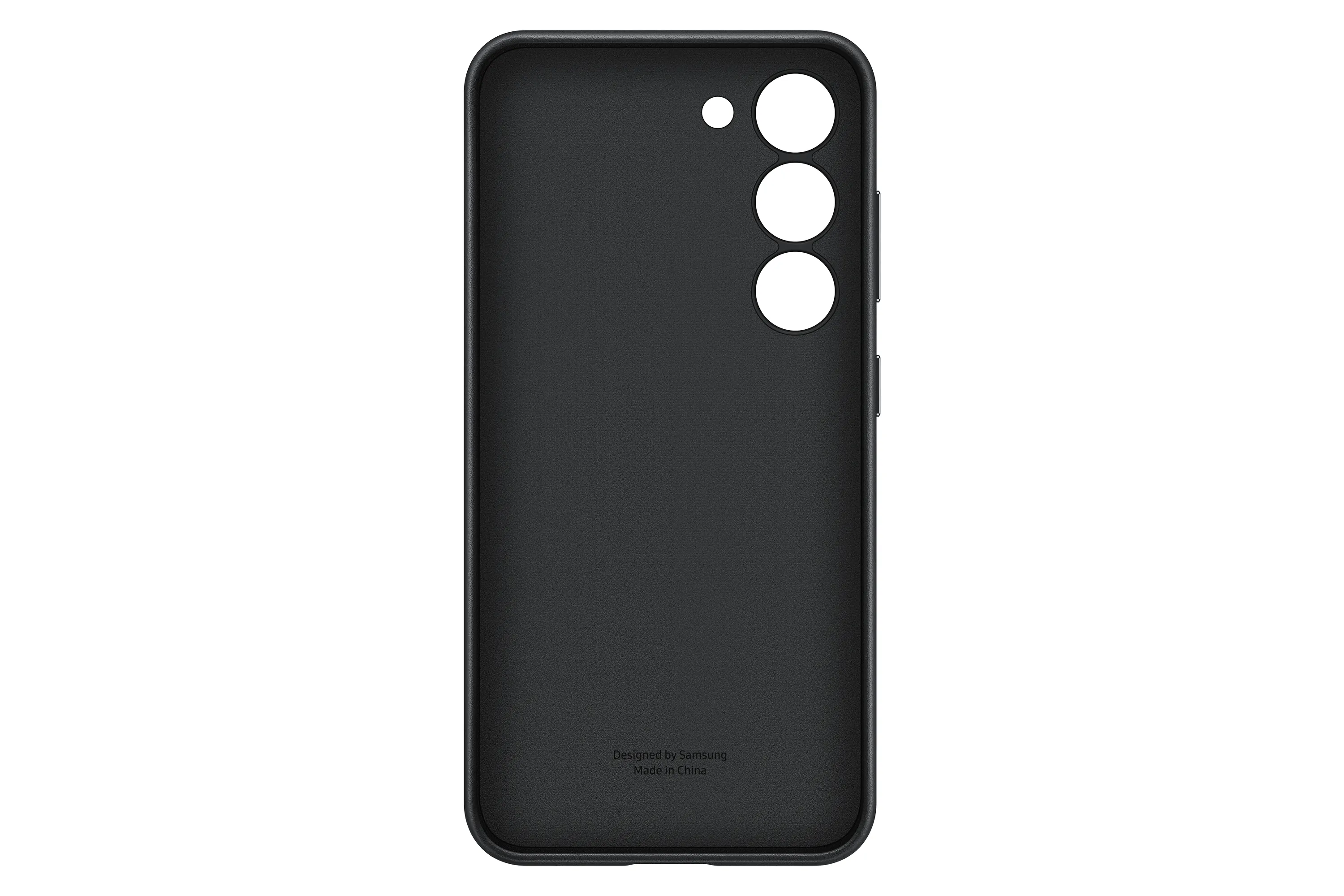 Samsung Galaxy S23 Leather Case, Black