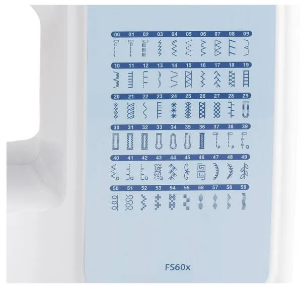 Brother FS60XVM1 symaskin, vit