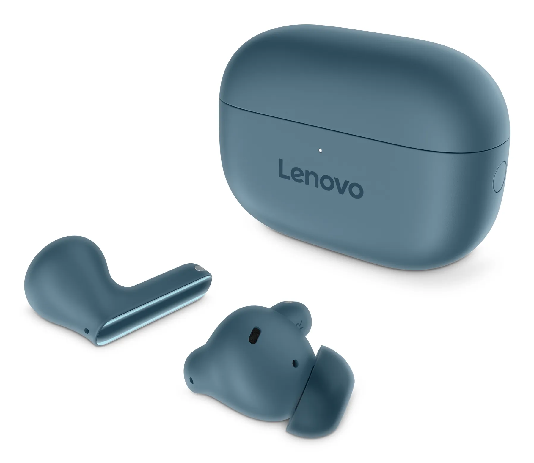 Lenovo Yoga TWS - tr&aring;dl&ouml;sa in-ear h&ouml;rlurar, Tidal Teal
