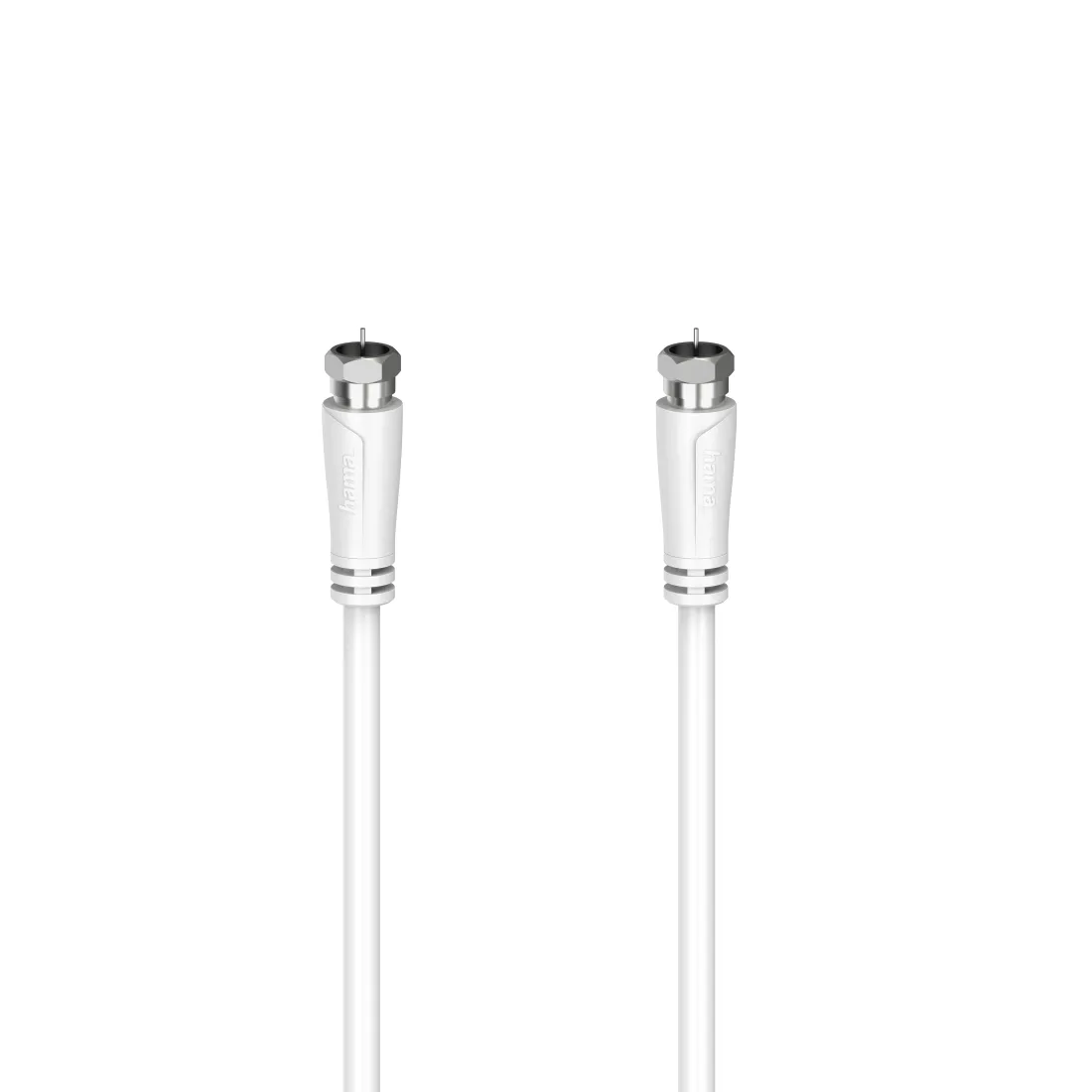 HAMA Antenna Cable SAT 90dB F-F White 3.0m