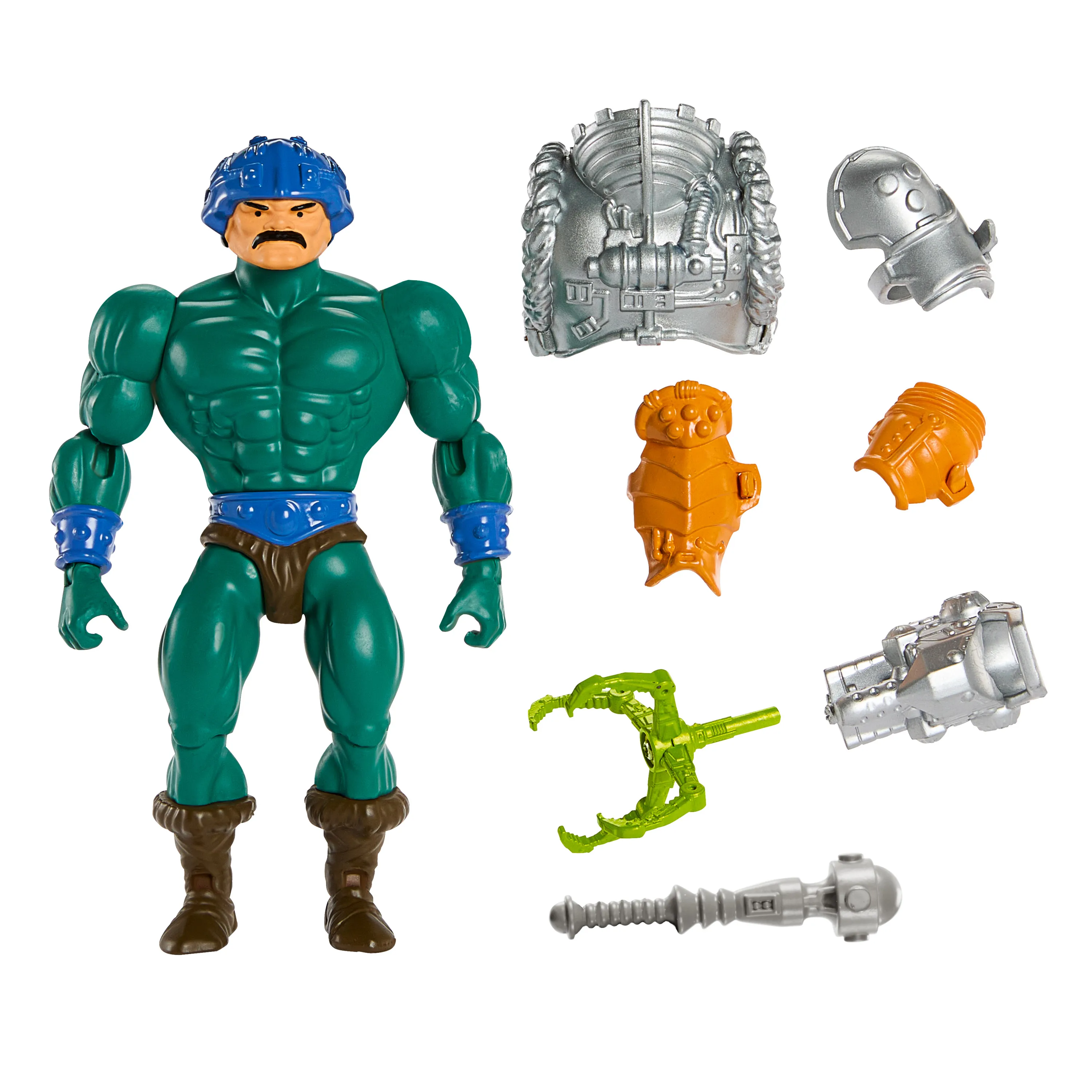 Mattel Masters of the Universe Origins Action Figure Serpent Claw Man-At-Arms, Toy Figure (14 cm)
