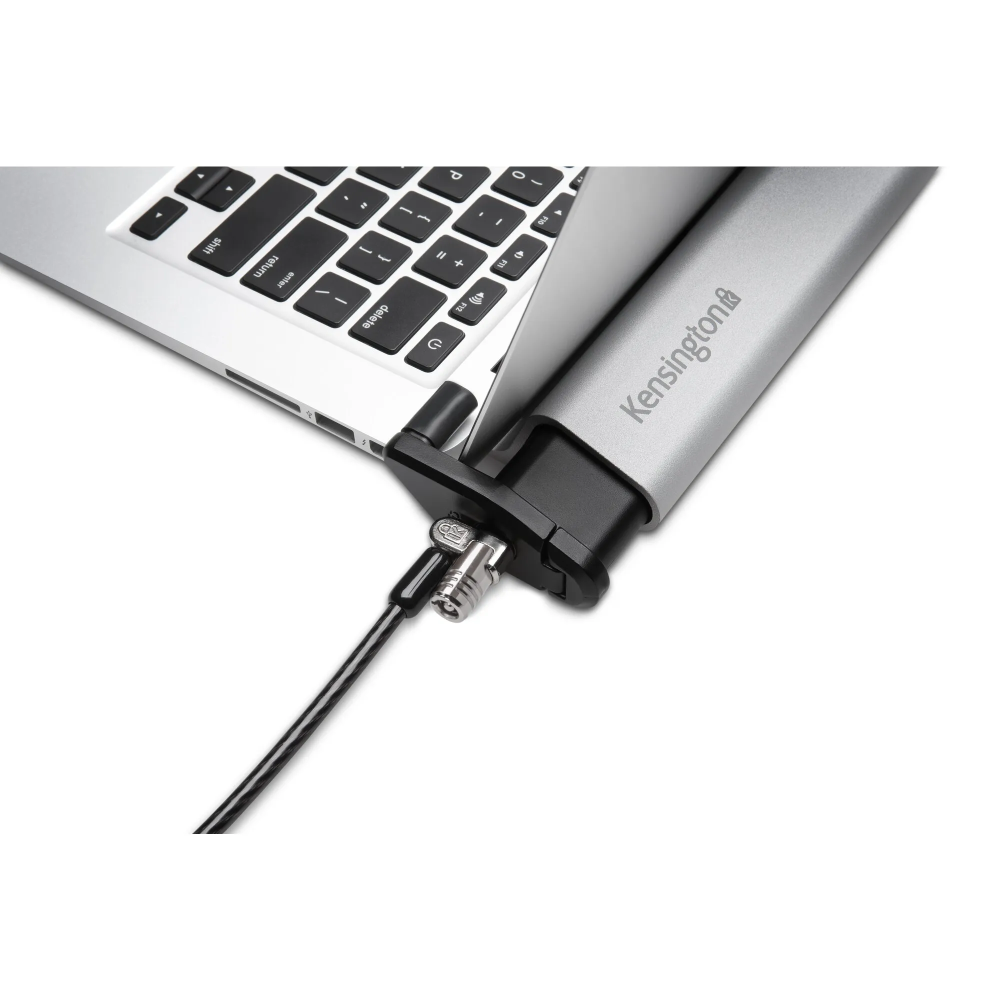 Kensington Laptop Locking Station 2.0 - MicroSaver 2.0 Keyed Lock - J&auml;rjestelm&auml;n suojauspakkaus - 15.6"