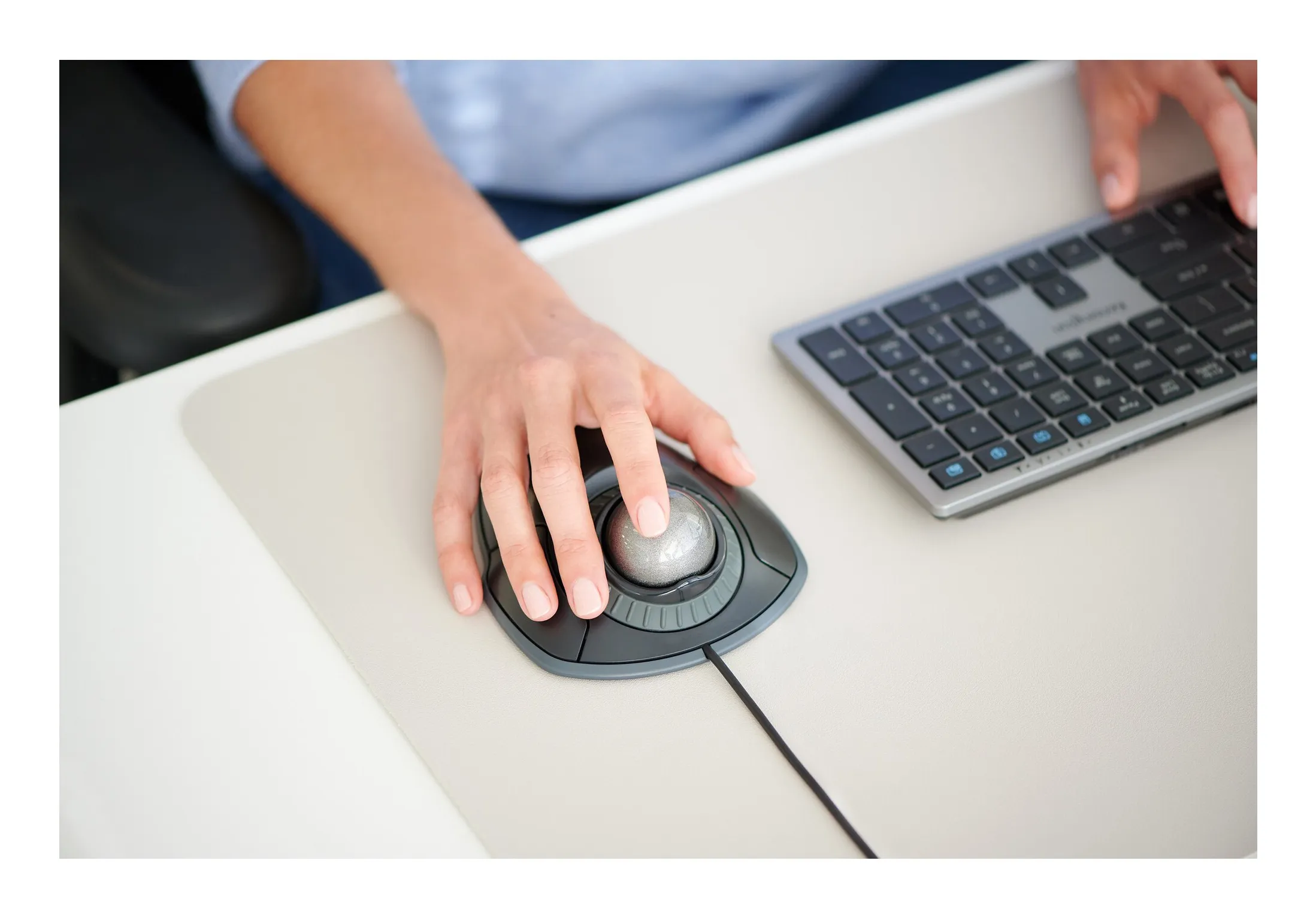 Kensington KB535 EQ Wireless Keyboard, Grey