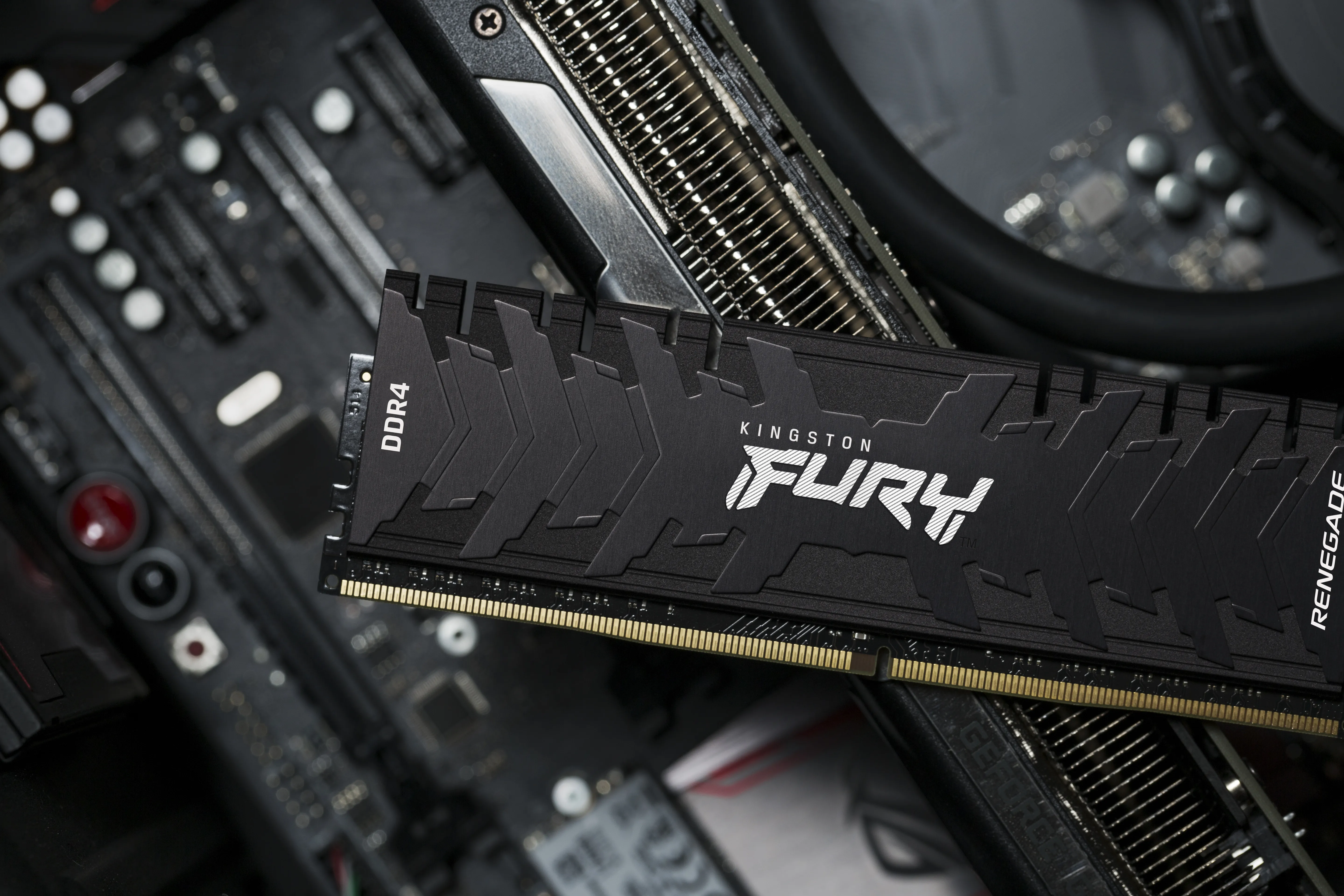 Kingston FURY Renegade 16GB (2 x 8GB) DDR4 3600 MHz, CL16 - memory, Black