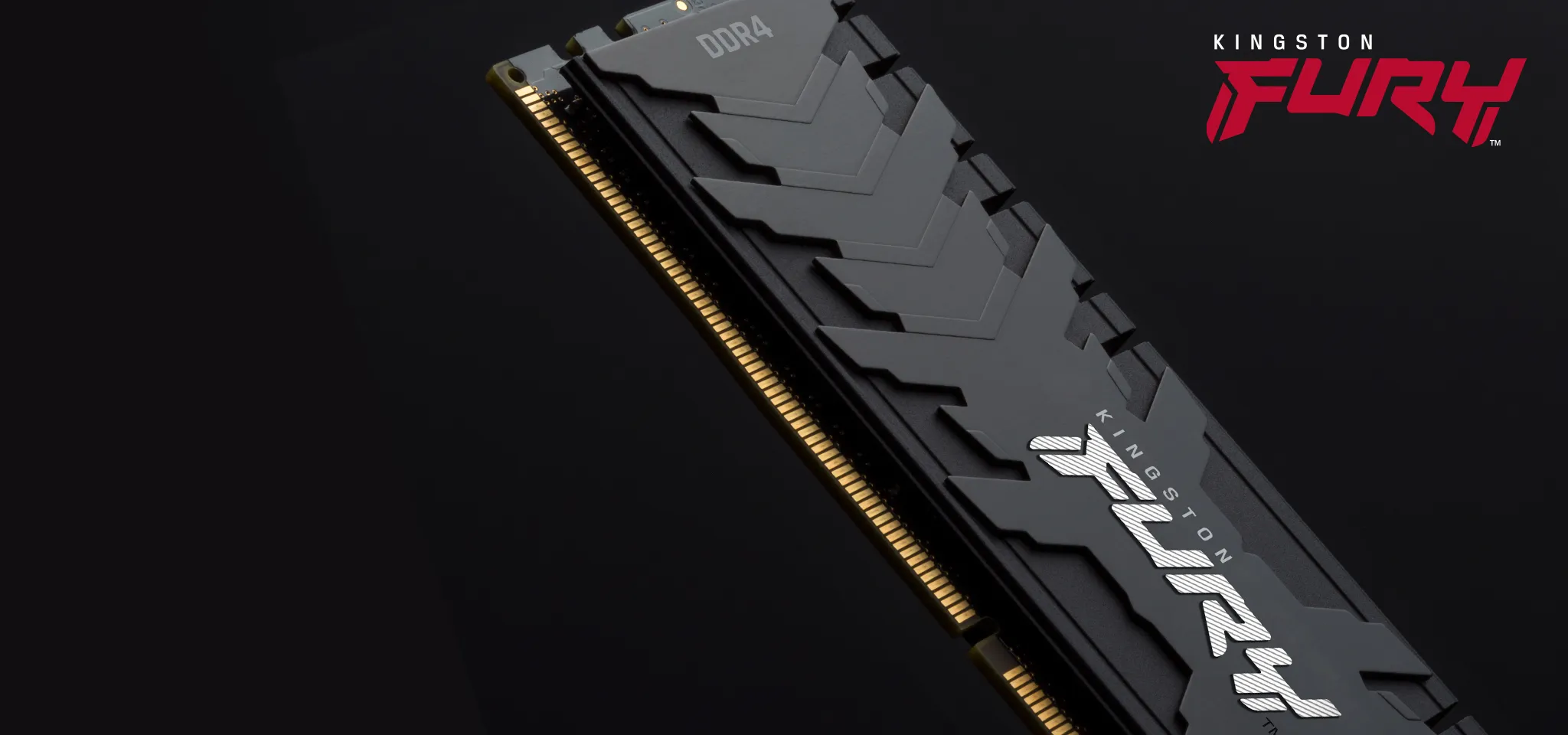 Kingston FURY Renegade 16GB (2 x 8GB) DDR4 3600 MHz, CL16 - memory, Black