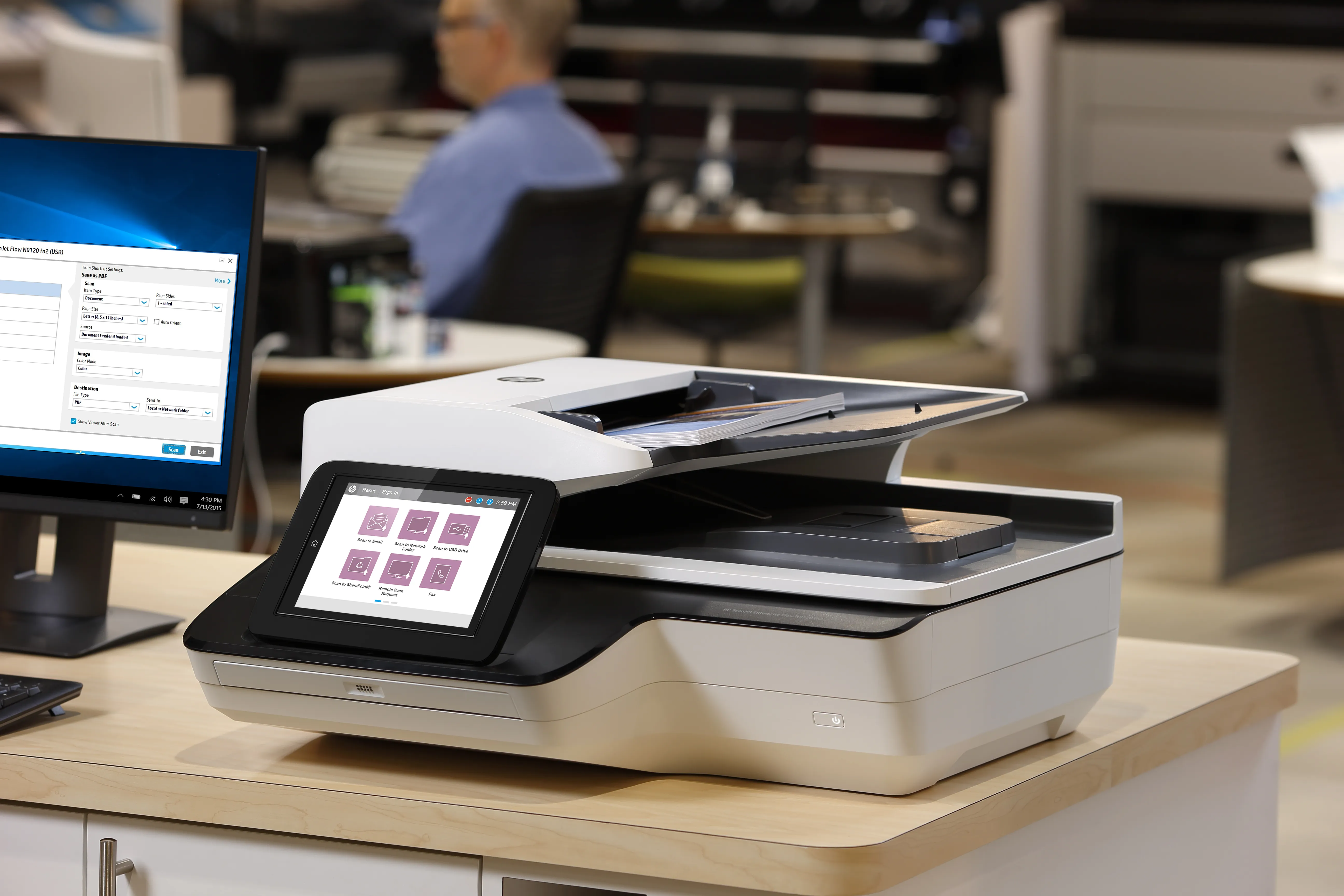 HP ScanJet Ent Flow N9120 fn2 Scanner