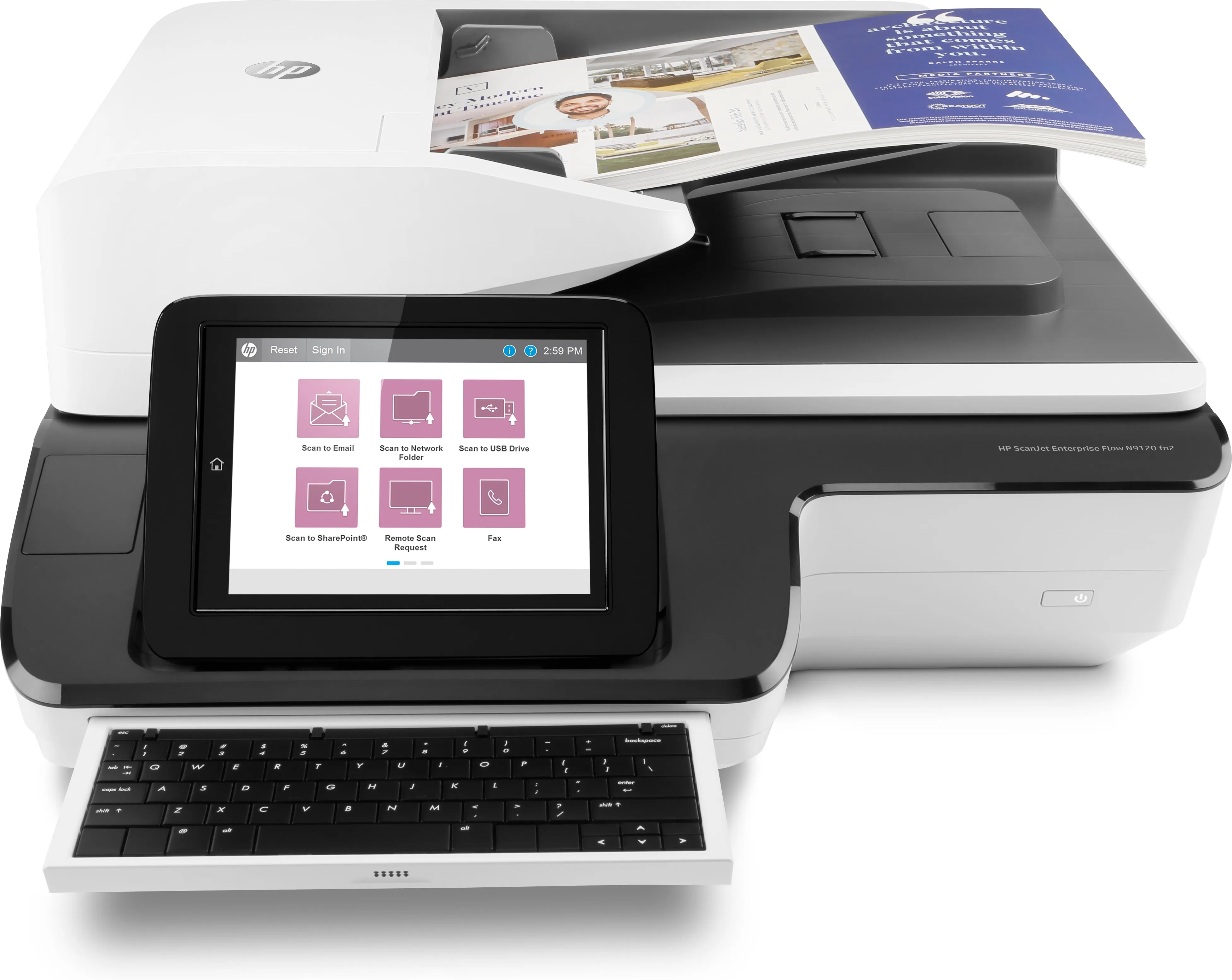 HP ScanJet Ent Flow N9120 fn2 Scanner