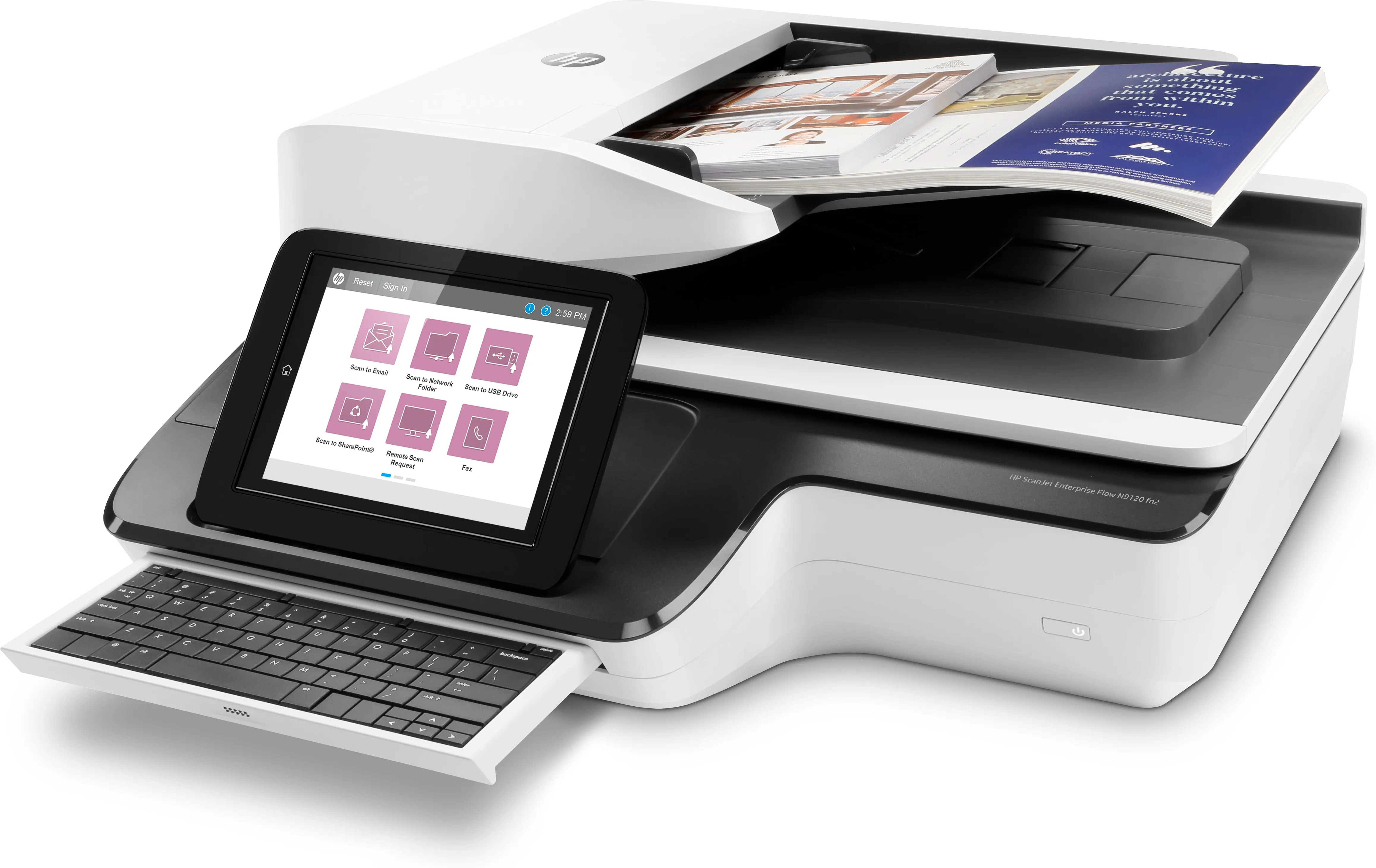HP ScanJet Ent Flow N9120 fn2 Scanner