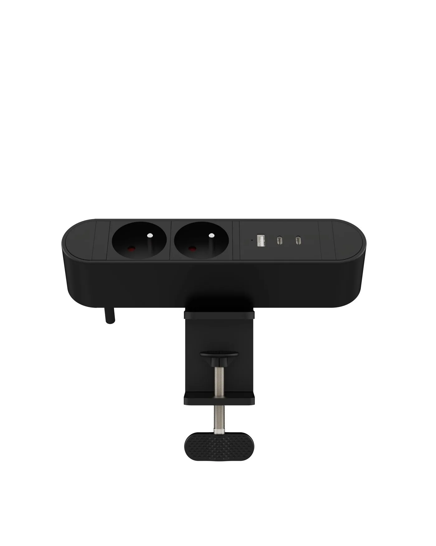 MICROCONNECT MC-MDPS-FR2-30W - P&ouml;yt&auml;pistorasia, Musta