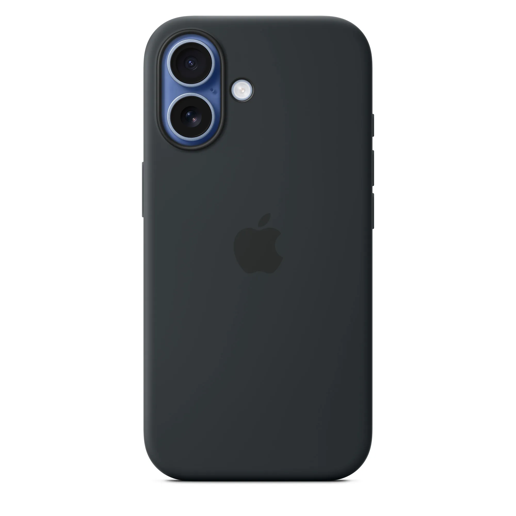 Apple iPhone 17, MagSafe -silikonikuori, Musta