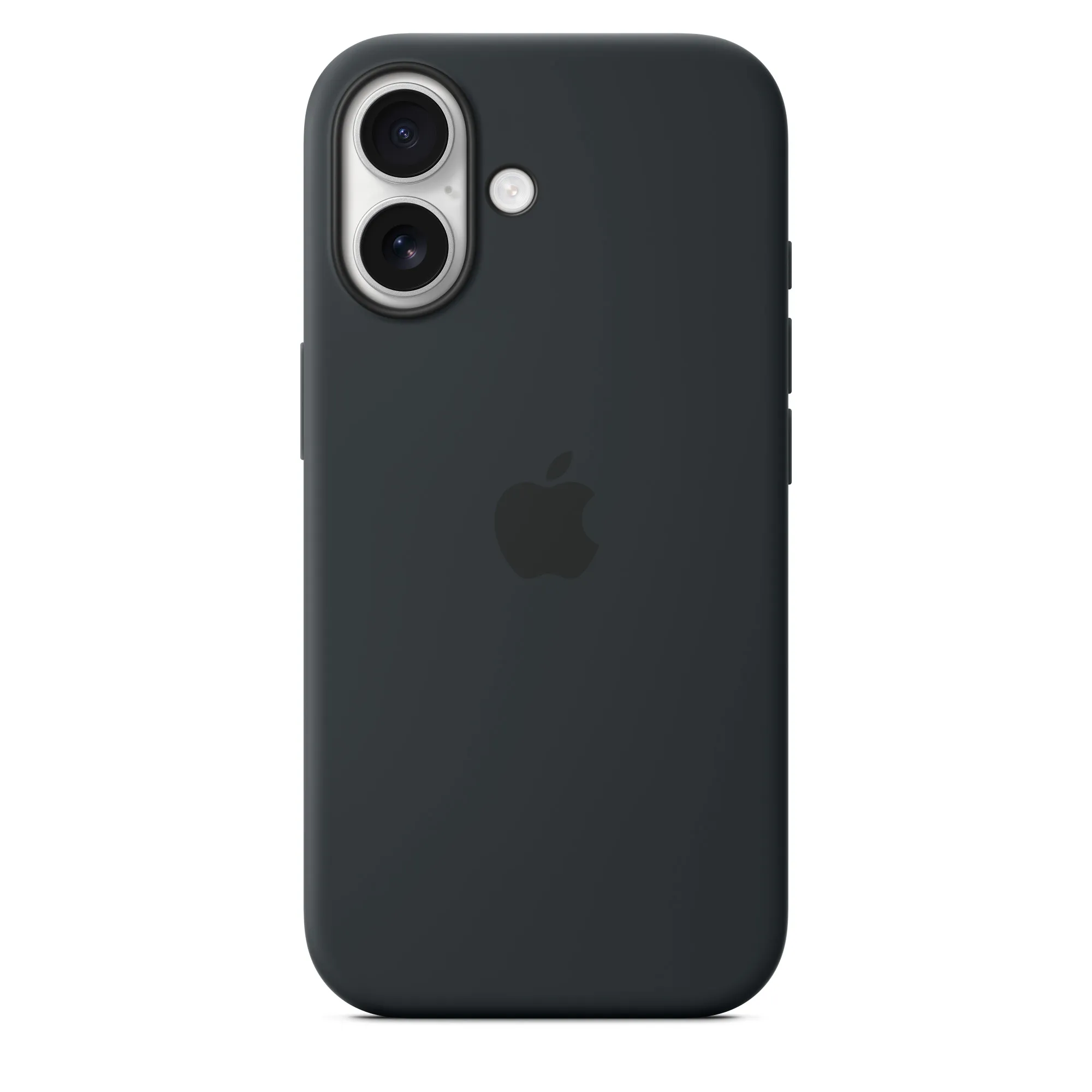 Apple iPhone 17, MagSafe -silikonikuori, Musta