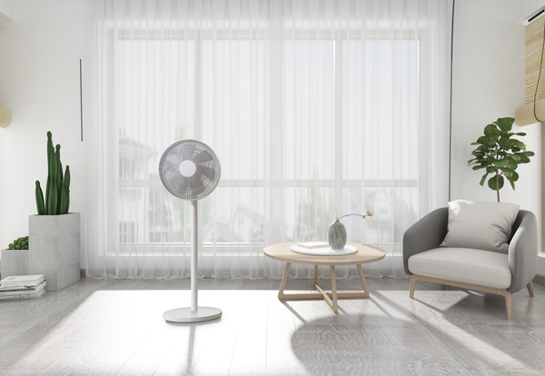 Xiaomi Mi Smart Standing Fan 2 Lite (1C) - golvfl&auml;kt, vit