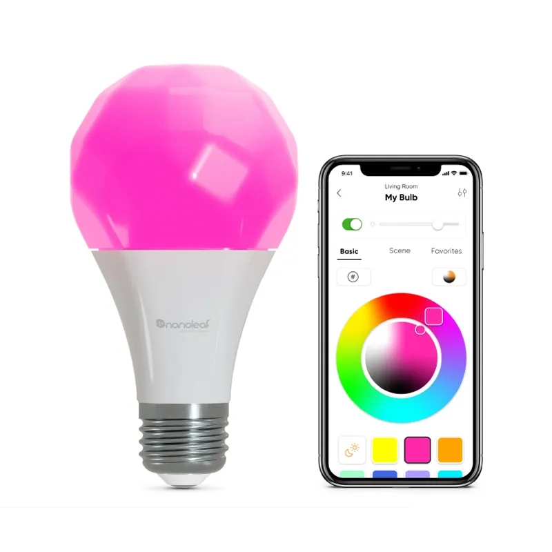 Nanoleaf Essentials - Smart E27 Light Bulb 3PK