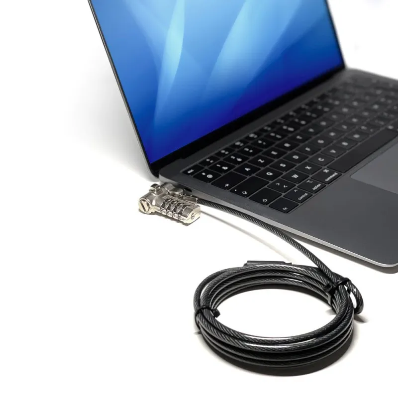 Port Designs Universal Combination Security Cable with Switchable Anchor