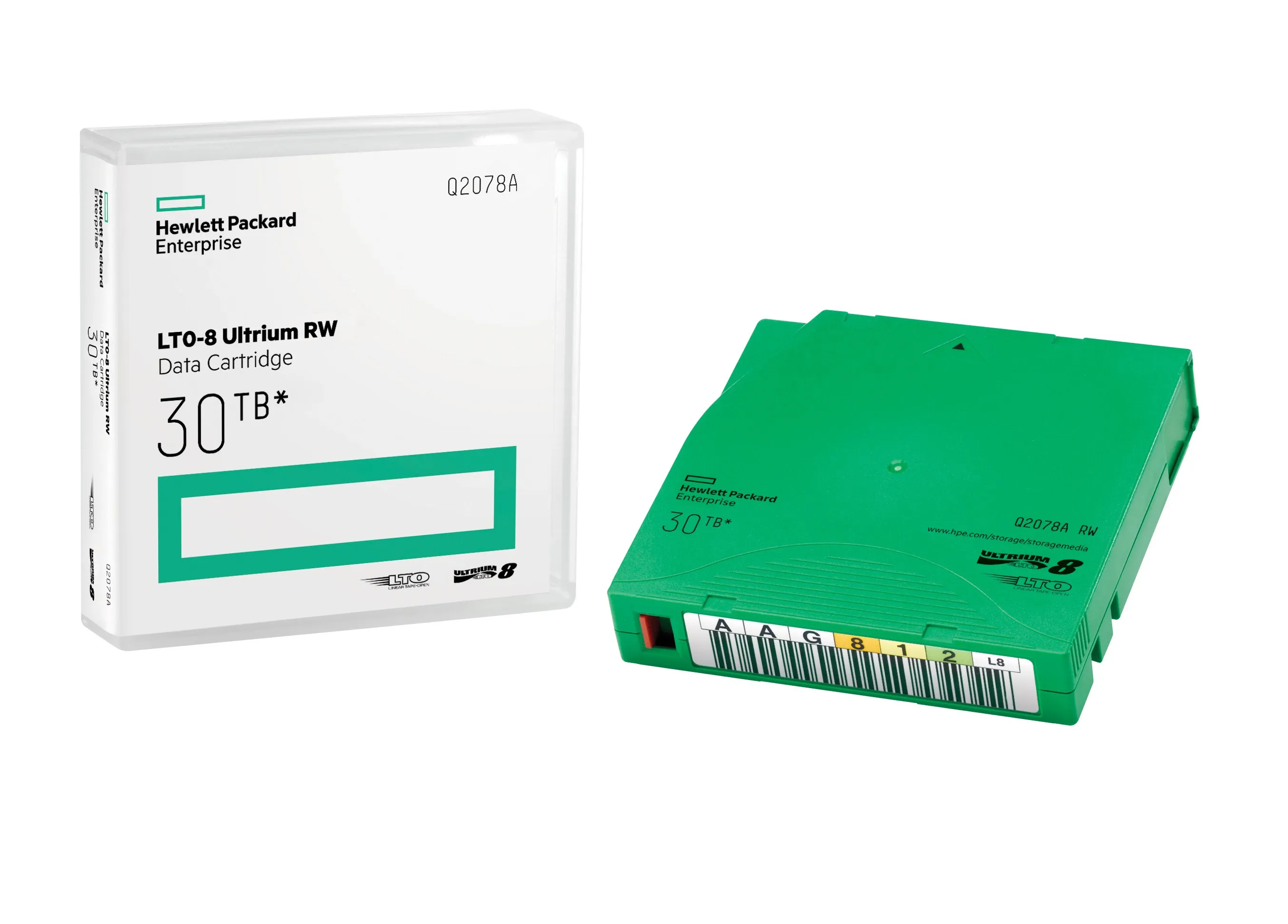 HPE Data Cart/LTO-8 Ultrium 30TB RW