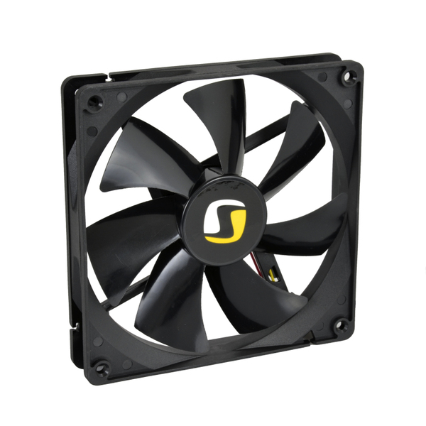 SilentiumPC Mistral 140, 140mm - case fan, black