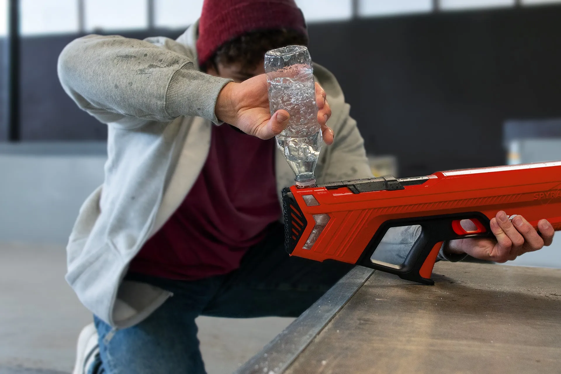 (Fyndhörnan) Spyra SpyraGO, water pistol (red)