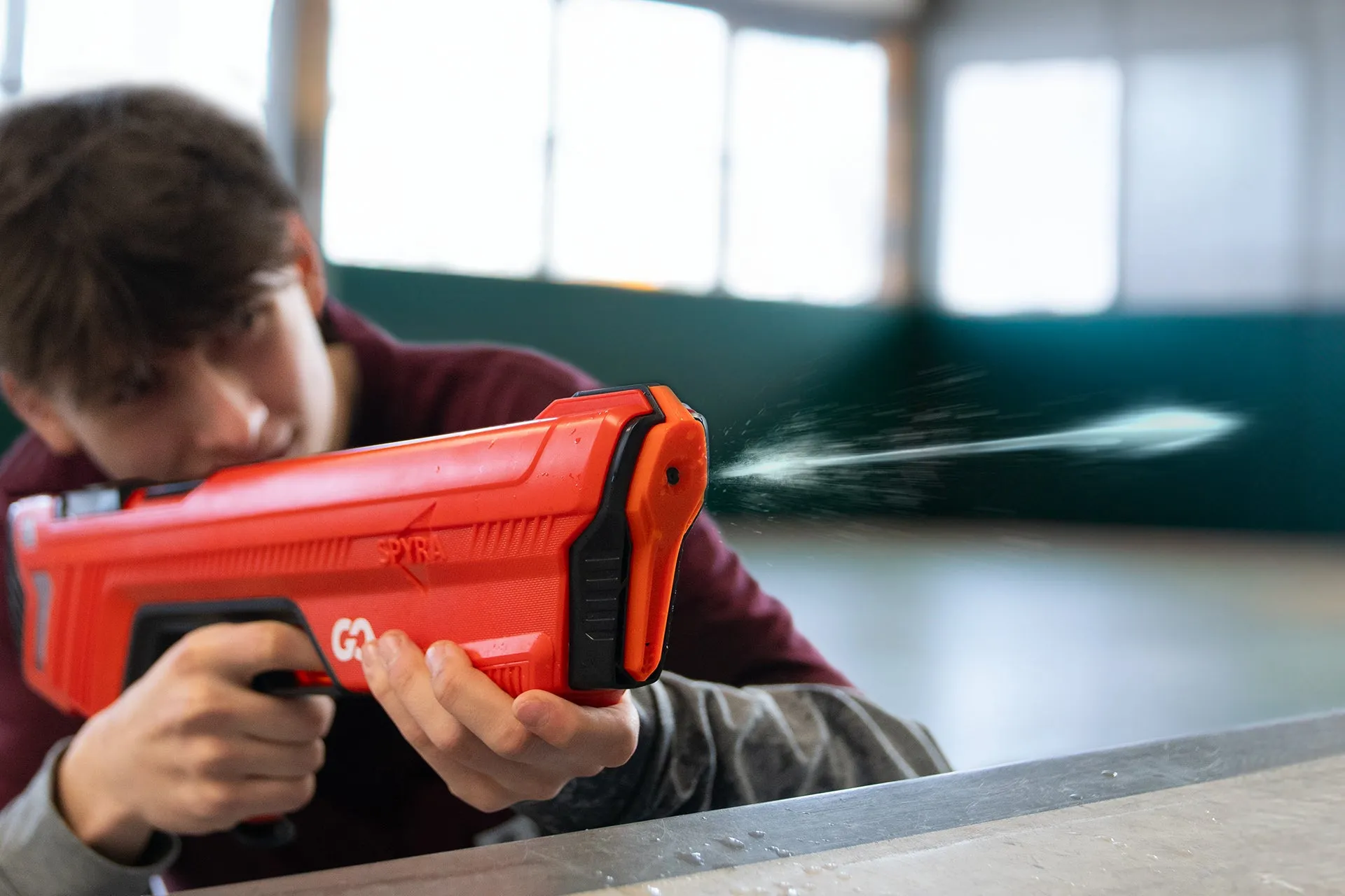(Fyndhörnan) Spyra SpyraGO, water pistol (red)
