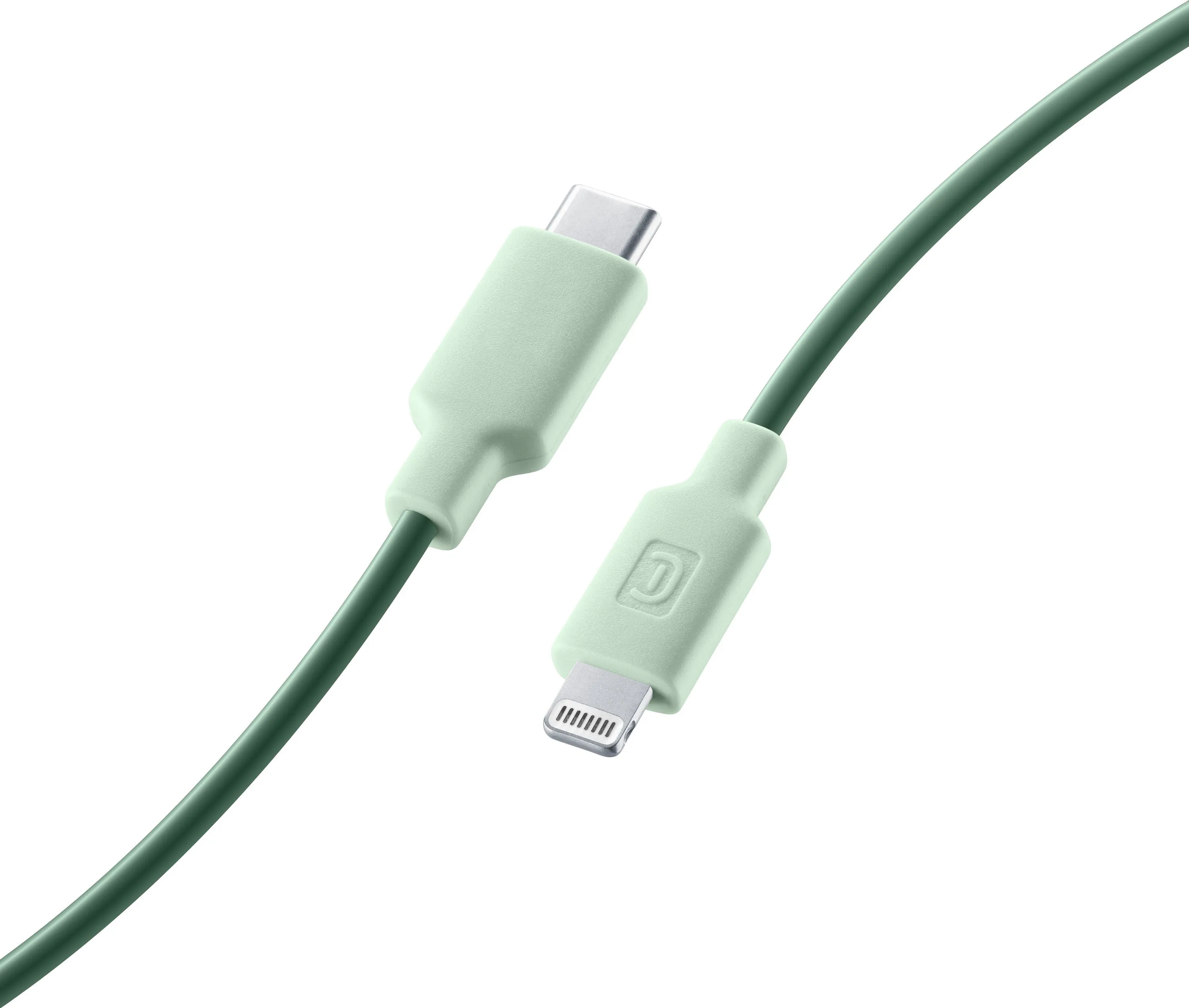 CELLULARLINE STYLECOLOR USB-C to Lightning Cable 100cm - GREEN