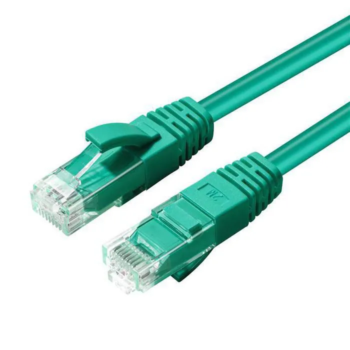 MicroConnect Cat5e UTP RJ45 20m n&auml;tverkskabel, gr&ouml;n