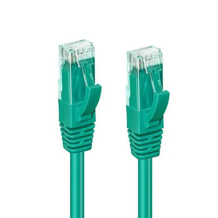 MicroConnect Cat5e UTP RJ45 20m n&auml;tverkskabel, gr&ouml;n