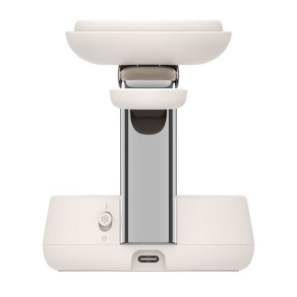 Belkin UltraCharge Pro 3-in-1 Magnetic Qi2 25W -langaton laturi, Beige