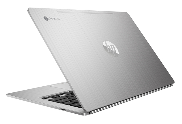 HP 13.3" Chromebook 13 Pro M5-6Y57, 32GB, Chrome OS - kannettava, hopea